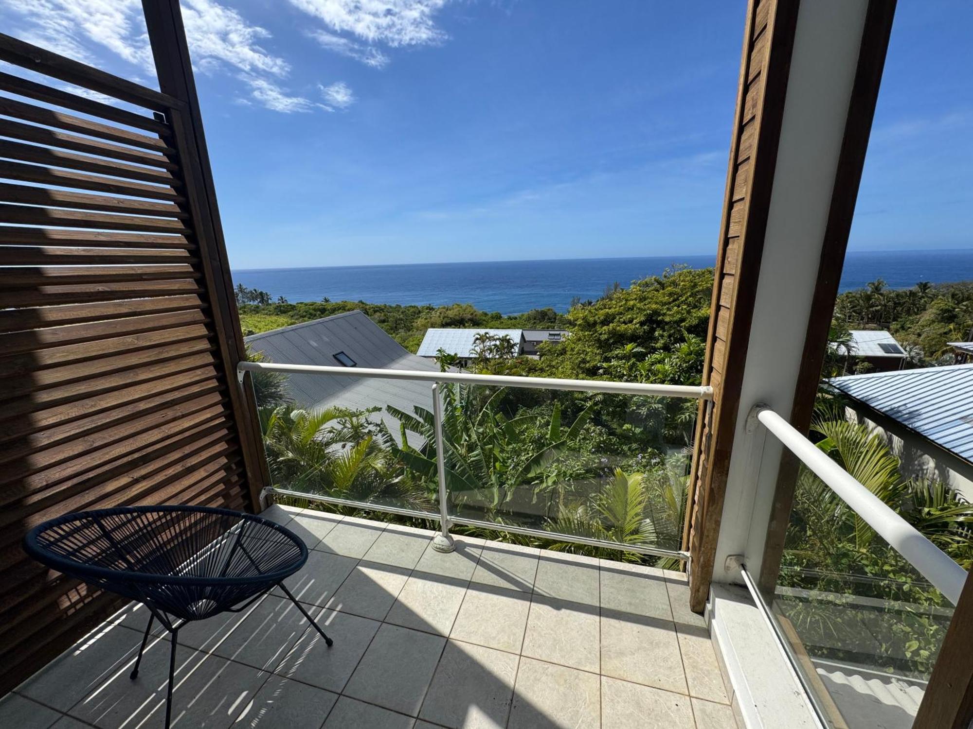 Grande Villa Au Calme - Vue Exceptionnelle - Climatisation - Piscine Sel Chauffee - Jardin Tropical Vincendo Esterno foto